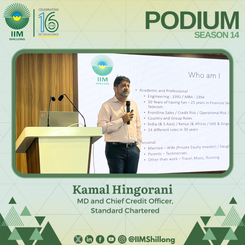 Podium- Kamal Hingorani