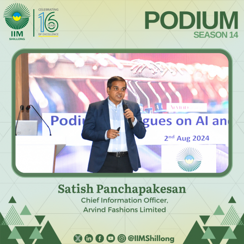 Podium- Satish Panchapakesan